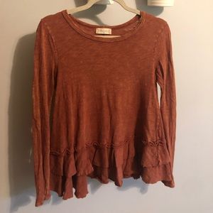 Altar’d State Ruffle Top